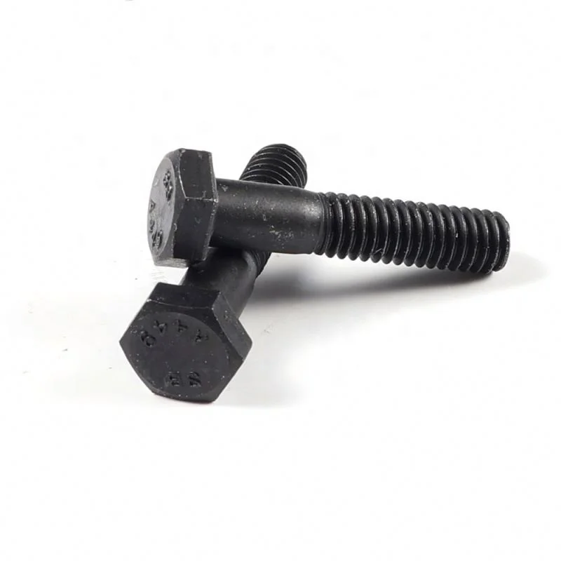 Customiztion 2-8 x 7 Grade 5 SAE J429 ASTM A449 type 1 Black Oxide Hex Head Bolt