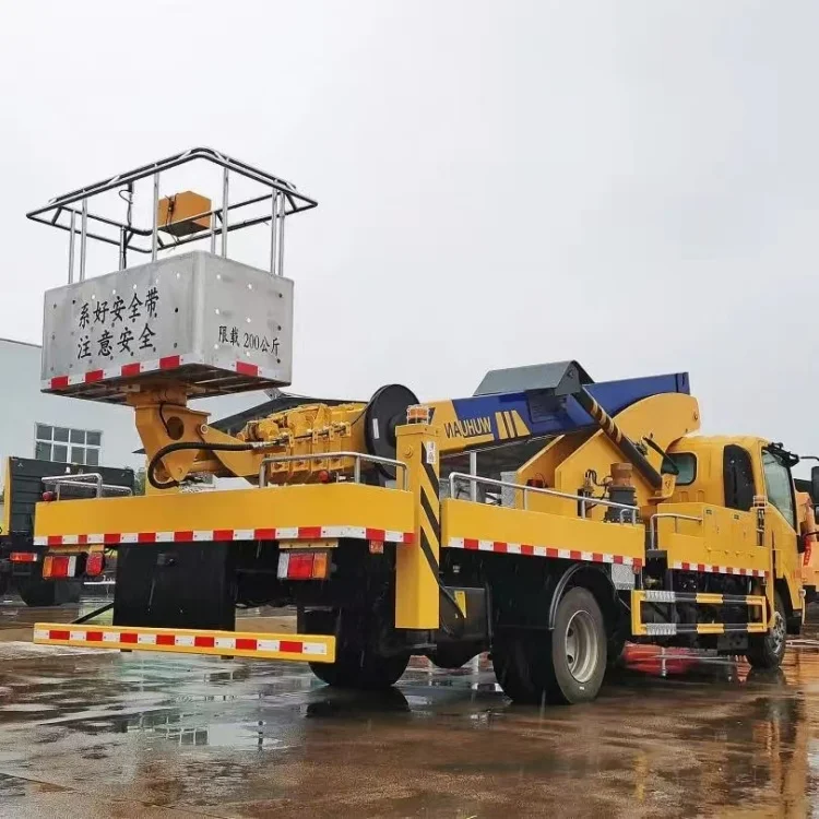 Лучшие продажи isuzu ELF KV100 воздушная платформа 17 м 21 24 28 30 гидравлическая телескопическая корзина грузовики