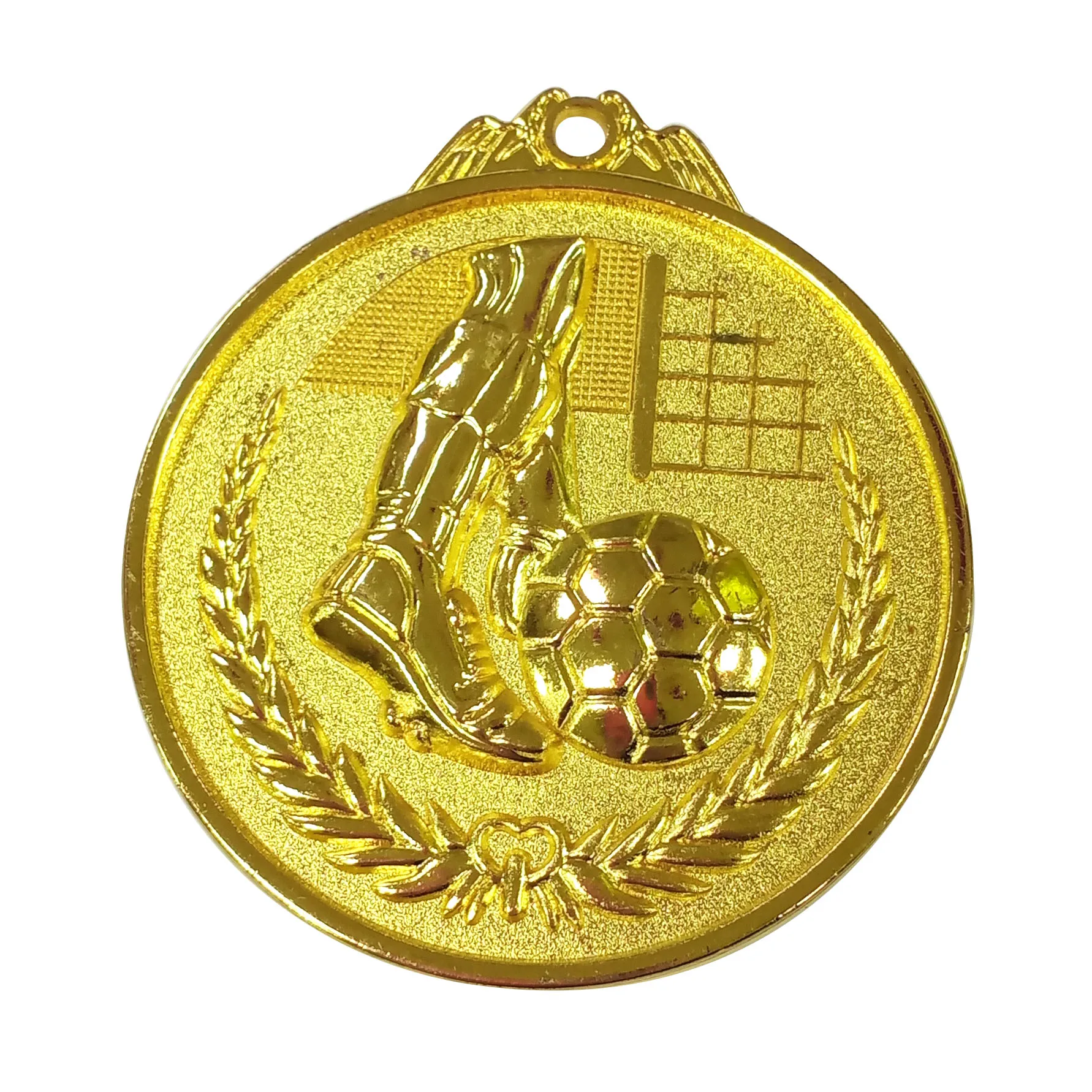wholesale factory 3D Zinc Alloy  Sport Match champions cheap gold soccer football medal