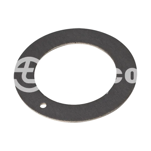 Steel gasket, flat plain brass self-lubricating copper washer