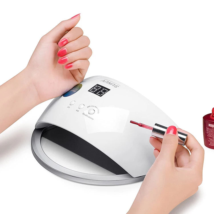 48w 21Pcs LED Cordless Sun 6 UV LED Gel Dryer Nail Lamp for Salon Manicure