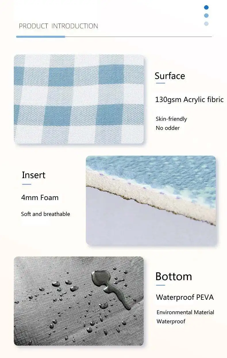 Factory Direct Camping Oxford Beach Picnic Mat Custom Printed Outdoor Picnic Blanket With Bag