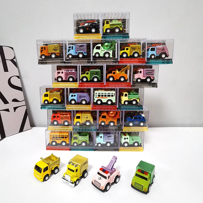 Wholesale mini alloy car pull-back pocket car boys and girls toys reward small gifts