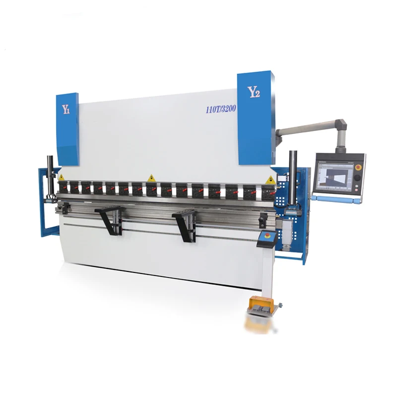 
8 axis hydraulic press brake cnc press brake machine steel bending machine 100t/3100mm delem da66t 