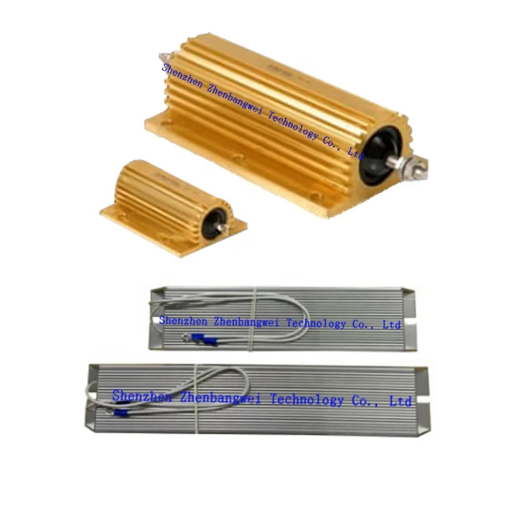 ZBW braking aluminum resistor 1000w prices,load 100watt 0.5ohm resistor 800w,1000 watt resistor 100 ohm