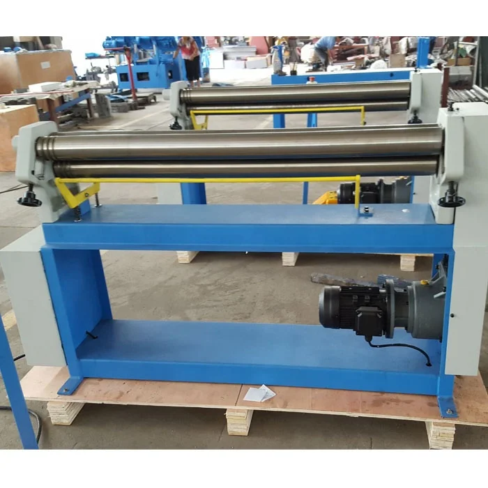 ESR-1300x1.5 electric slip roll machine and round duct bending machine motor driven rolling machine