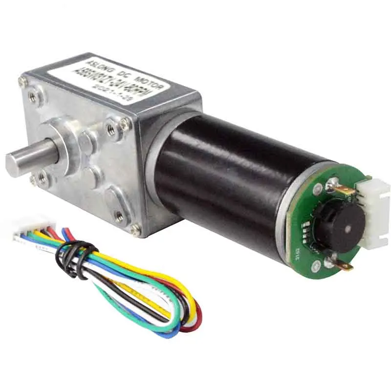12v high torque electric encoder motor wiht 5840 gearbox reduction