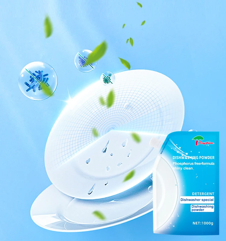 hot sale Dish washing Powder for dishwasher or hands 1 kg