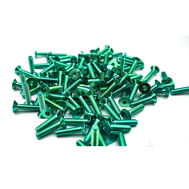 DIN7991 винты с потайной головкой из титанового сплава M2-M16