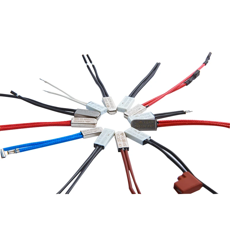High Quality BW-9700A 3A 5A 6A 8A Temperature Resistance Thermal Protector Bimetal Thermostat