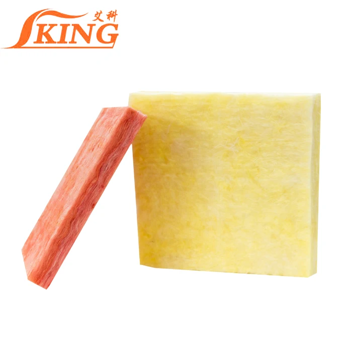 ISOKING glass wool board for dry wall partition with fsk aluminium foil