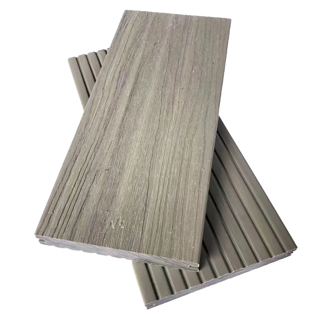 WPC Flooring Synthetic Lumber decking plank Wood  Composite Flooring WPC Laminate Terrace Decking Board