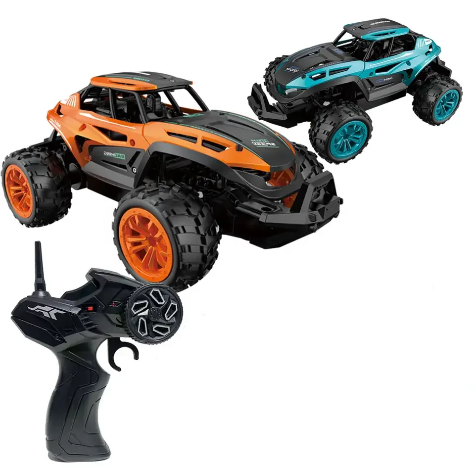 Toyhome Alloy Cross Country Remote Control High Speed Rc Car Toys Climbing Beast Monster Truck 2.4g Radio Control Toys 4wd Metal