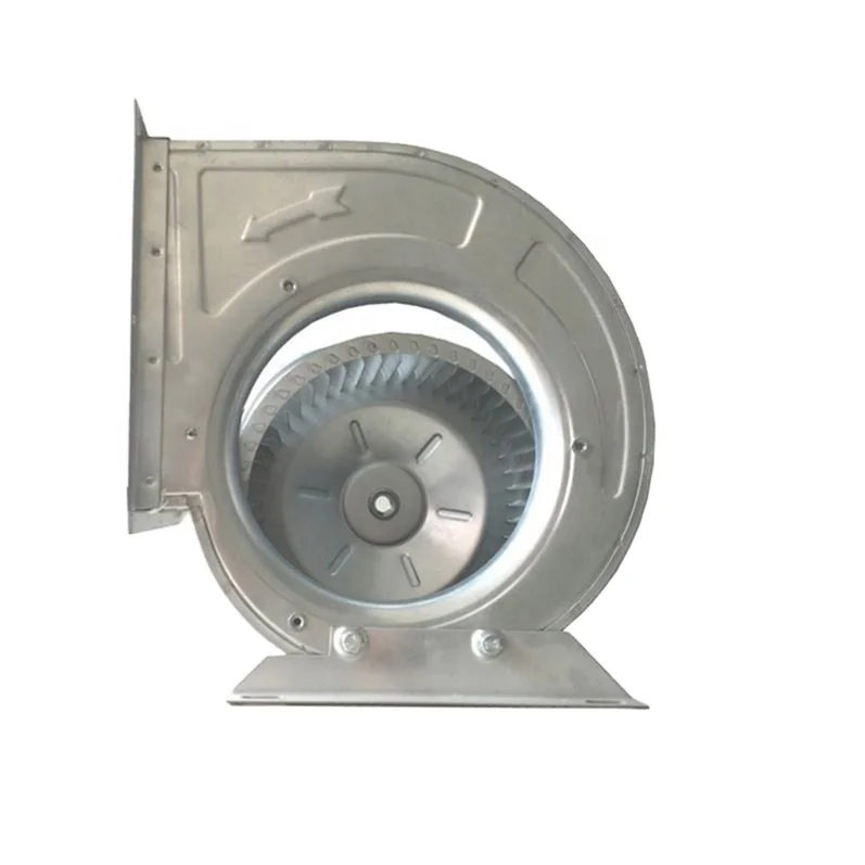 AC 230V 9-9-550W изогнутый с индивидуальными лезвиями центробежный вентилятор трубопровода