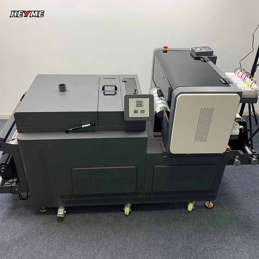 Original Two xp600 printhead A3  Dtf Printer For T-shirt Custom Pet Film Desktop Heat Transfer t shirt printing machine