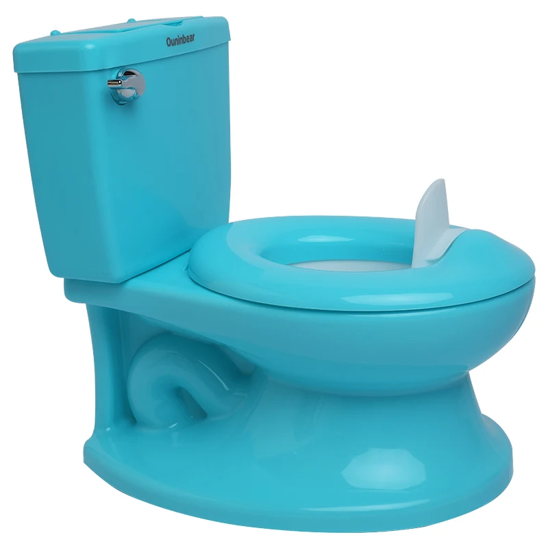 Pot Wc Pour Enfants Training Toilet Seat Solid Wc Baby Chair Plastic Kids Potty Pot Wholesale Children Plastic Toilet Set 1.38kg