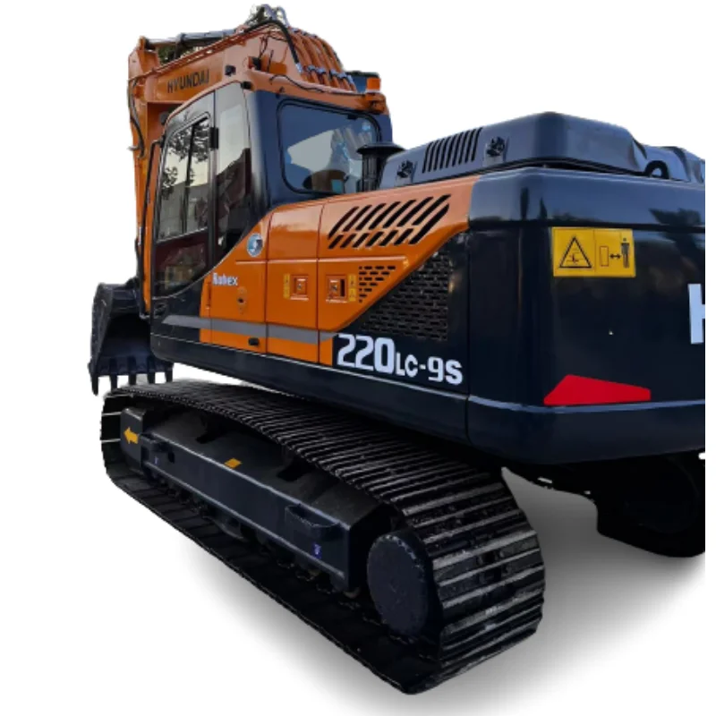 Korea Excavator Hyundai 220-9s Used Construction Machinery Equipment Crawler Excavator for Sale