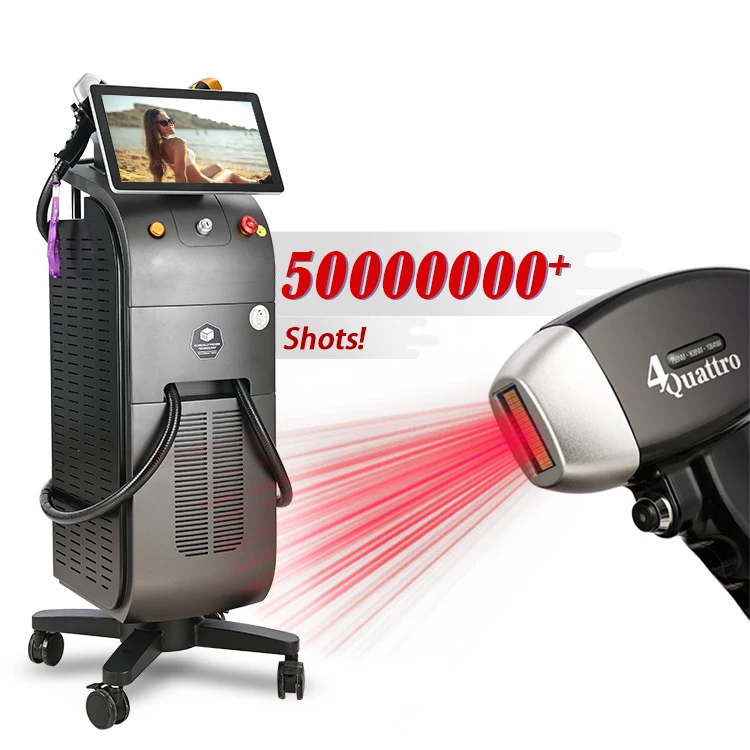 2024 hot high power 1000w 1200w 1600w  1600W 1800W Titanium/ Laser 808 Diode Laser Hair Removal Machine