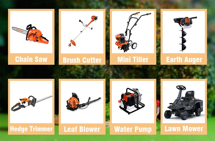 LEOPARD 25.4cc Gasoline Brush Cutter 2 Stroke 260B Easy operation Energy Saving Brush Cutter with double shoulder harness