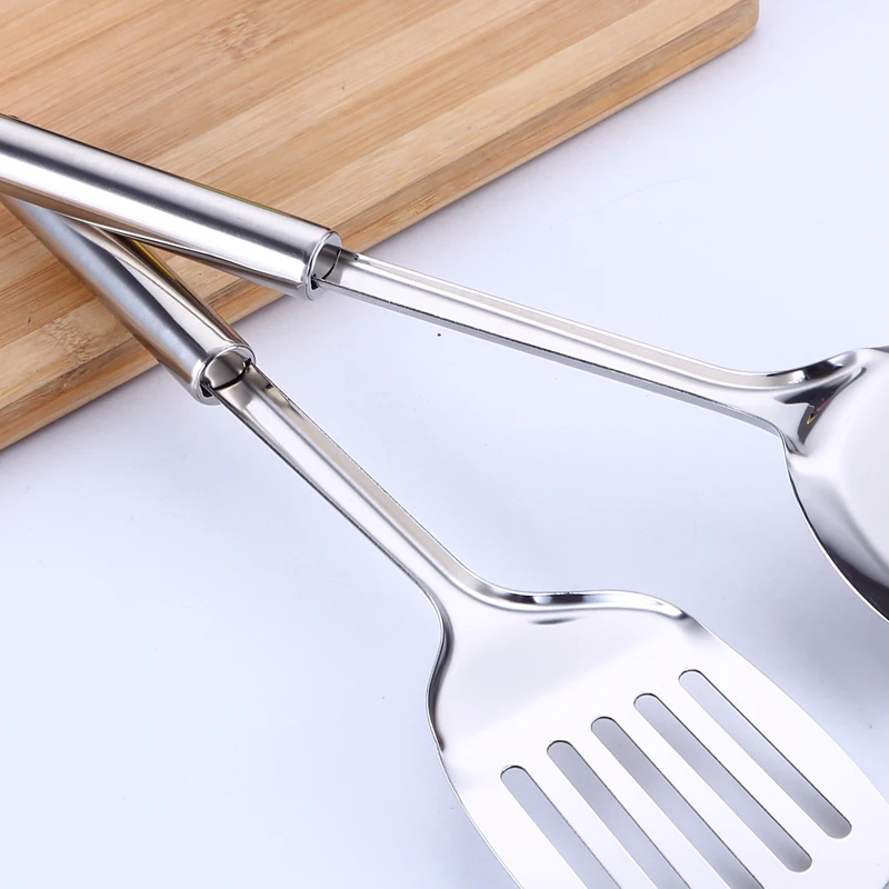 6-Piece Set Stainless Steel Cooking Utensil  Kitchen Utensil Set with Holder