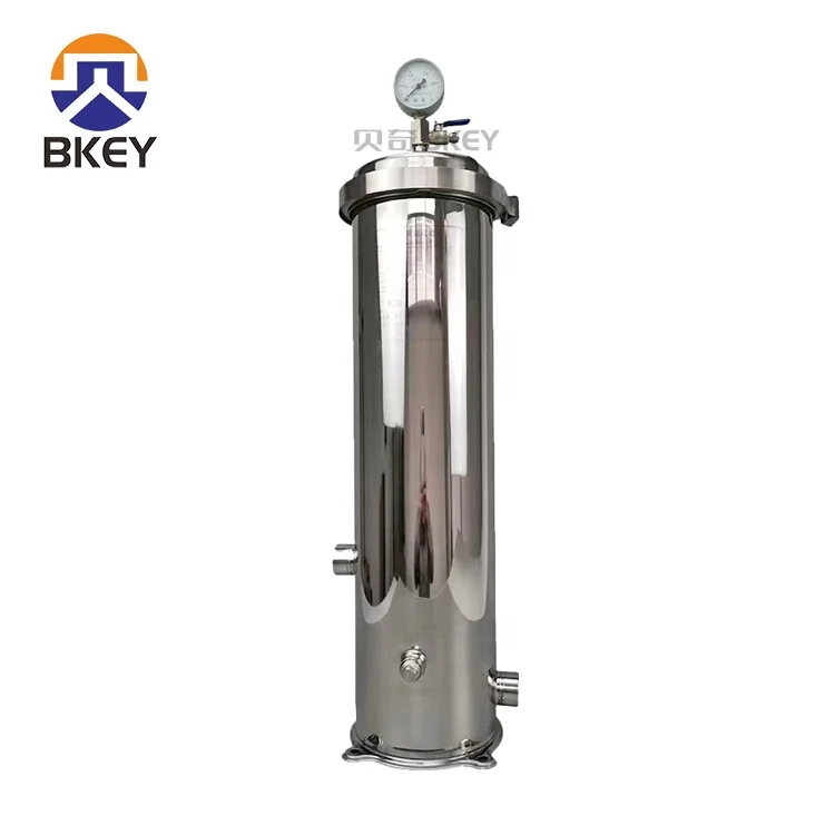 Industrial High Flow Stainless Steel Oil Filter PP Filter Cartridge Water Filter