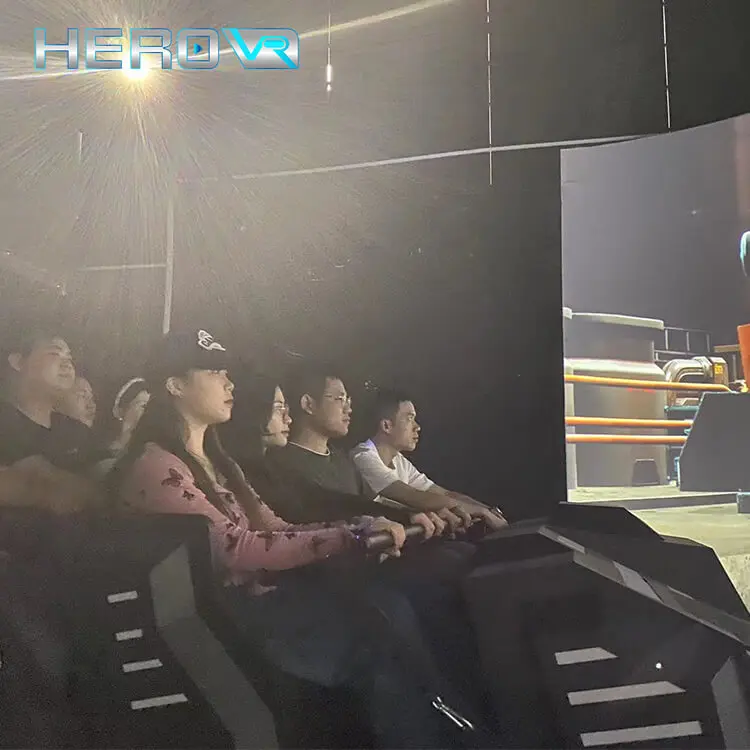 HEROVR коммерческие инвестиции с высоким доходом 3D биоскоп электрическая дверь Летающая дорожка орбитальный кинотеатр