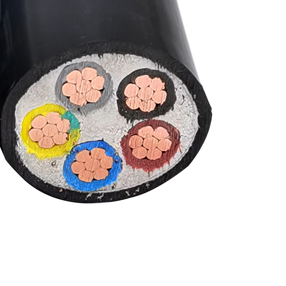 low voltage LV Cu xlpe pvc 16mm 5 core flexible and earth shielded power cable price