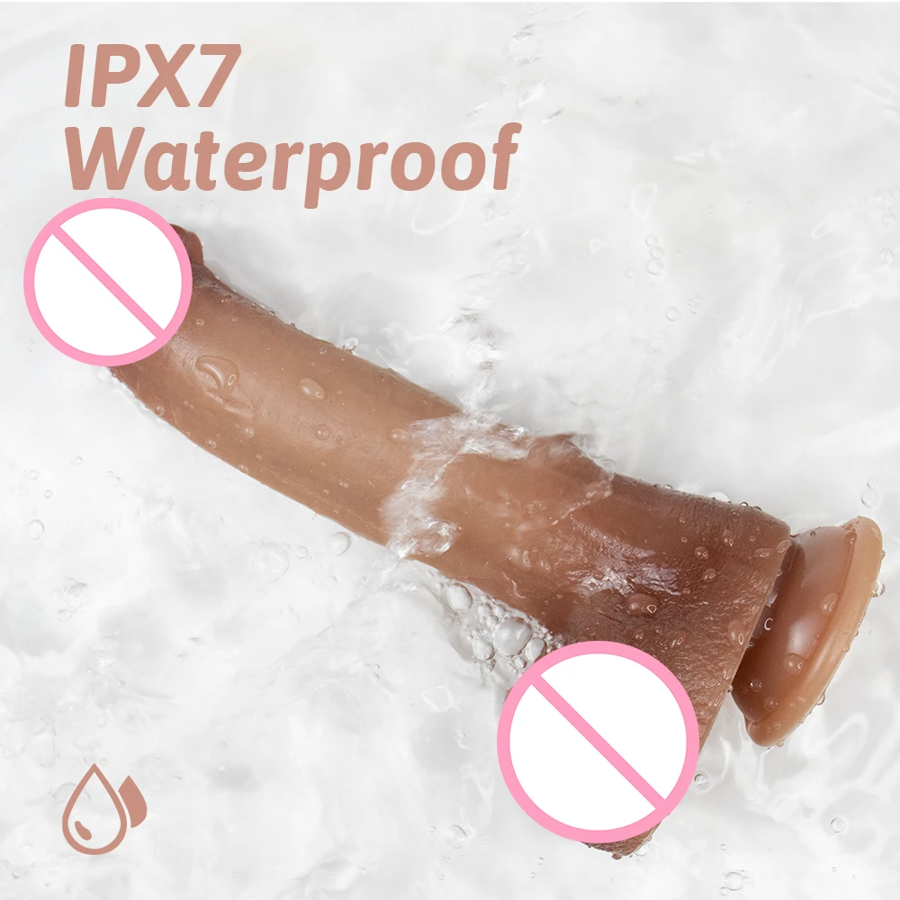 S-HANDE NEW female masturbation RC heating thrusting realistic xxl big liquid silicone dildos vibrator adult sex toys for women