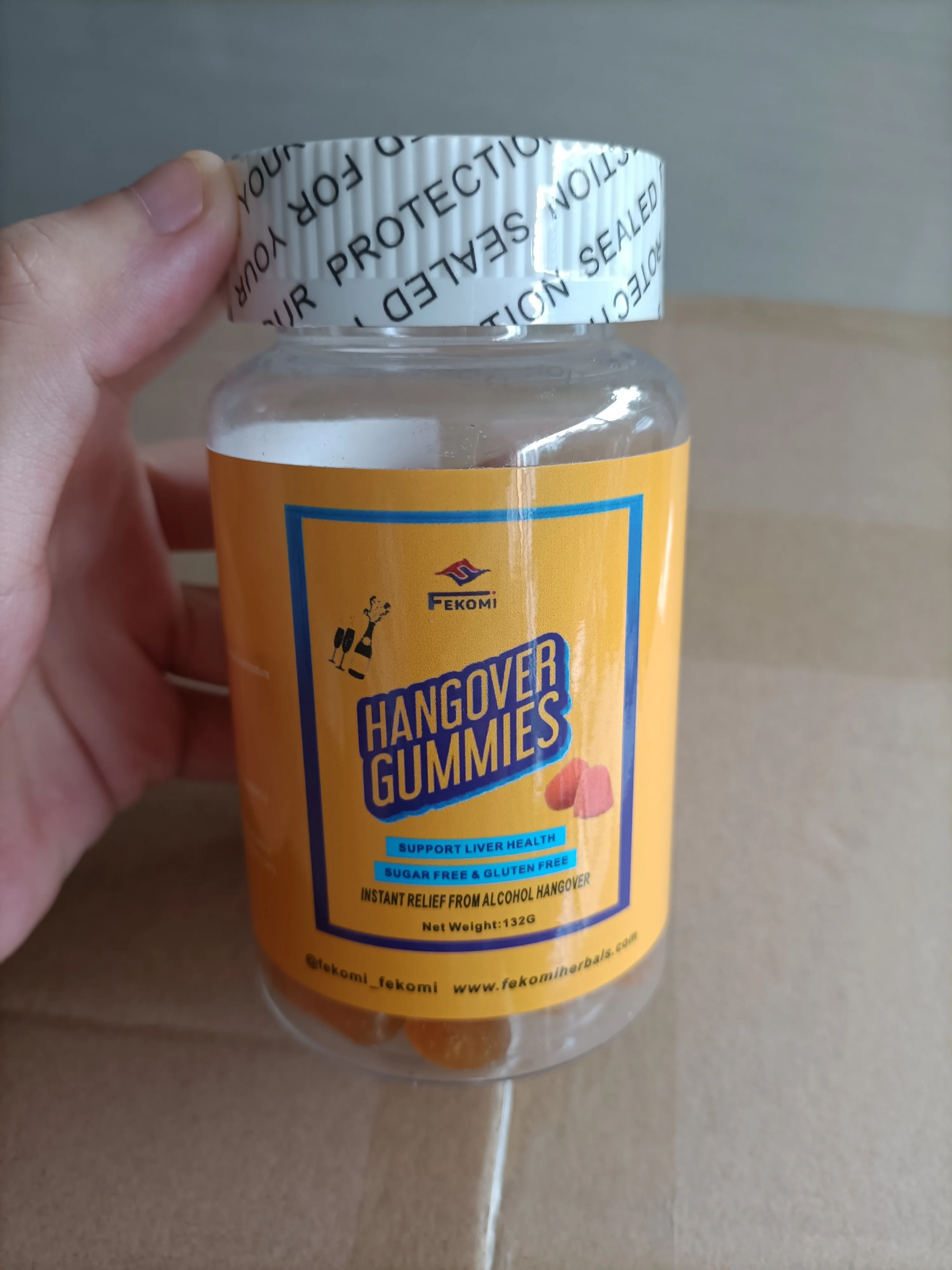 OEM ODM Private Label Quickly Relieve Hangovers And Relieve Fatigue Hangover Gummies