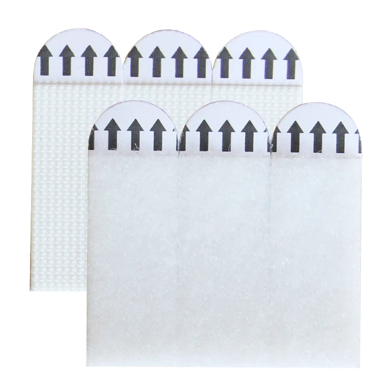 Easy-Pull Picture Hanging Strips Adhesive Hook And Loop Sticker No Trace Damage Free Strong Stickiness  Removable Velcroes