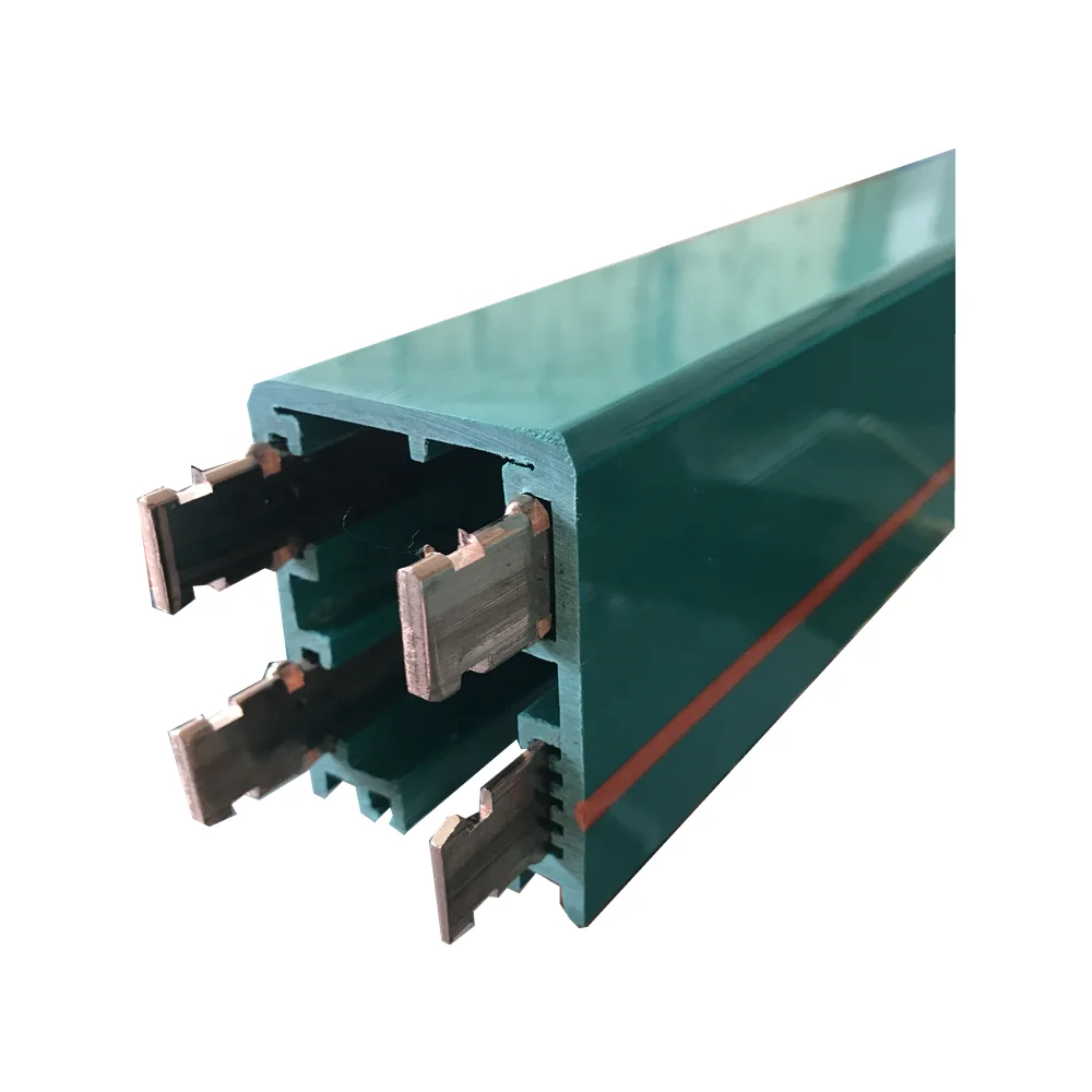 Закрытый проводник рельсовый кран источник питания проводник бар