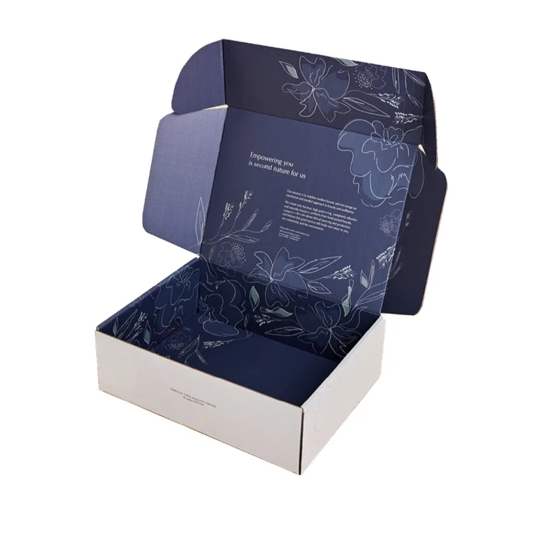 Manufacturer Custom Cute purple Gift Package Kraft/Craft Packaging Paper Boxes Box Packaging with Logo