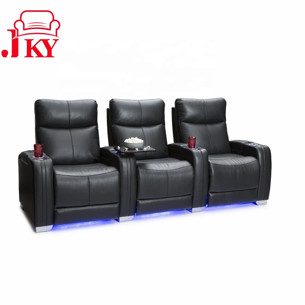 Geeksofa Furniture Electric Manual Recliner Home Theater Cinema Seating Seats Sofa with Cup Holder