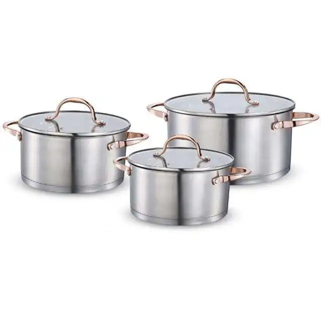 6pcs Picnic Dinnerware Set Outdoor Camping Cookware Set Best Selling Stainless Steel Camper Box Packing Food