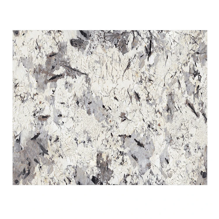 Apartment Glossy Porcelain Tiles 3200x1600mm Big Size Slab Ceramic Floor Tiles For Living Room