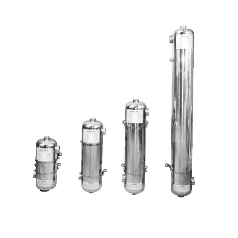 Нержавеющая сталь 304 водонагреватель для бассейна двойной Трубопроводный теплообменник