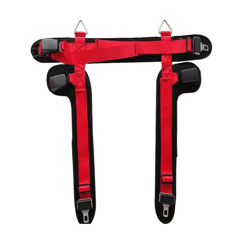 Adjustable Factory Price Safety Belt Double Buckle Bungee Belt Bungee Jumping Harness for Kids and Adults