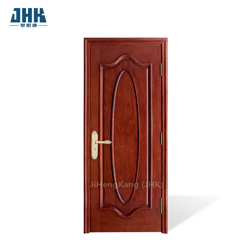 JHK-000 Mahogany textured finished custom doors interior doors for houses main door designs high quality Good Chinese Factory