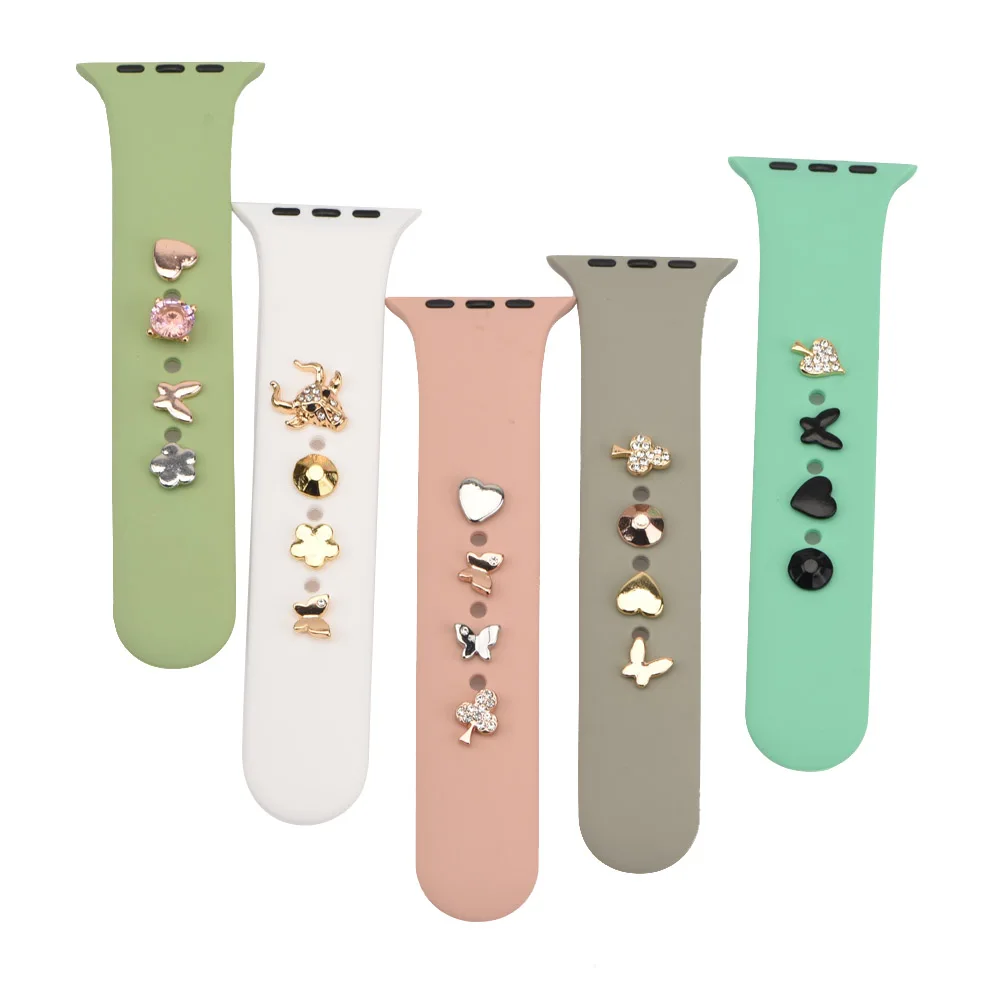 watch band Charms Decorative Ring for Strap Creative Nails Watchband Accessories iWatch Bracelet