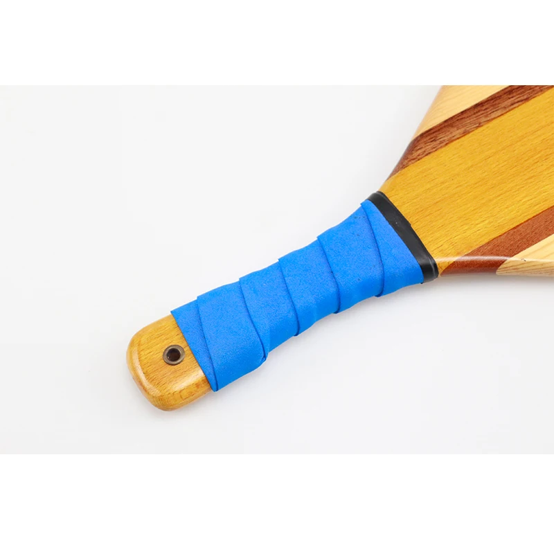 Wooden  Maui Beachball Beach Paddle Ball Racket Set of 2