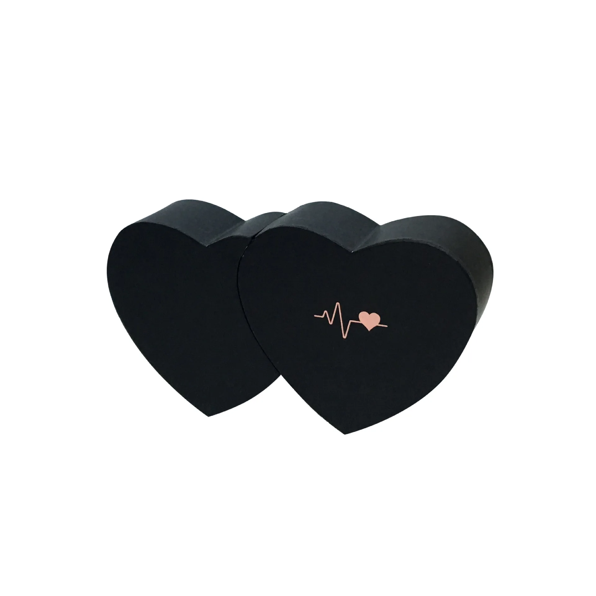 wholesale empty cardboard heart shape gift box for baby clothes