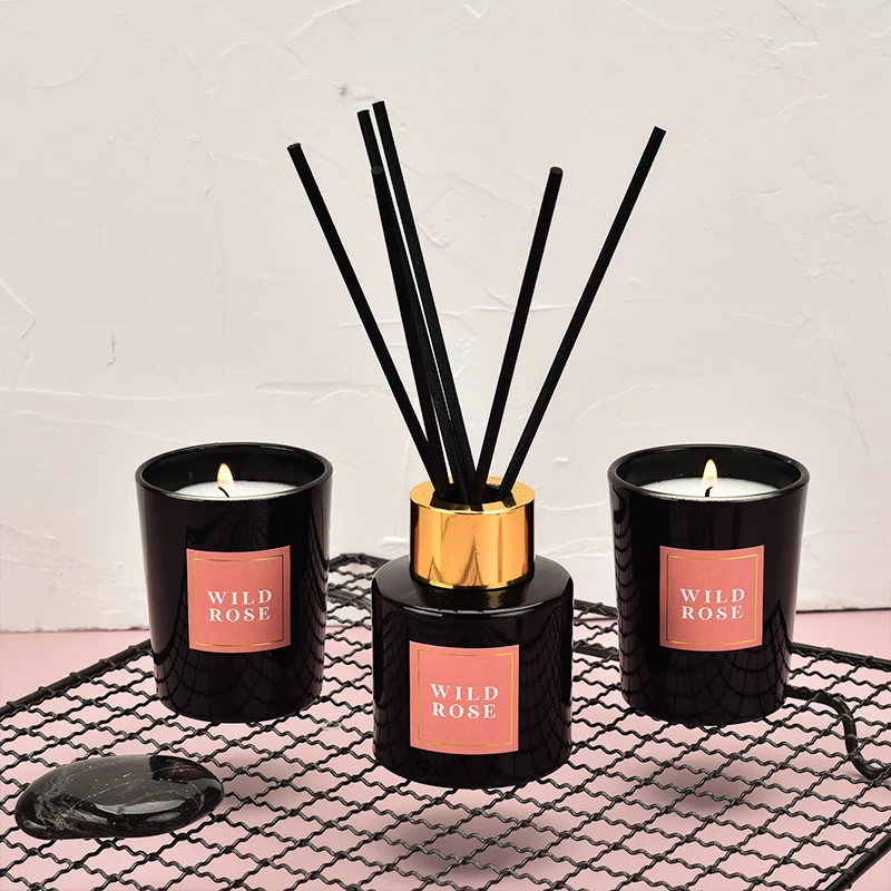 Luxury Private Label Scented Candles Gift Set OEM Soy Wax Candle Luxury Scented Candle Match Luxury Gift