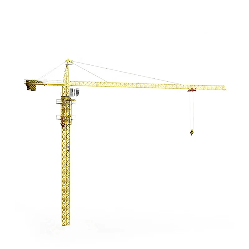 China Top Brand Tower Crane QTZ80(5610L-6) with Good Quality 6ton Small High-Top Construction Tower Crane for Sale