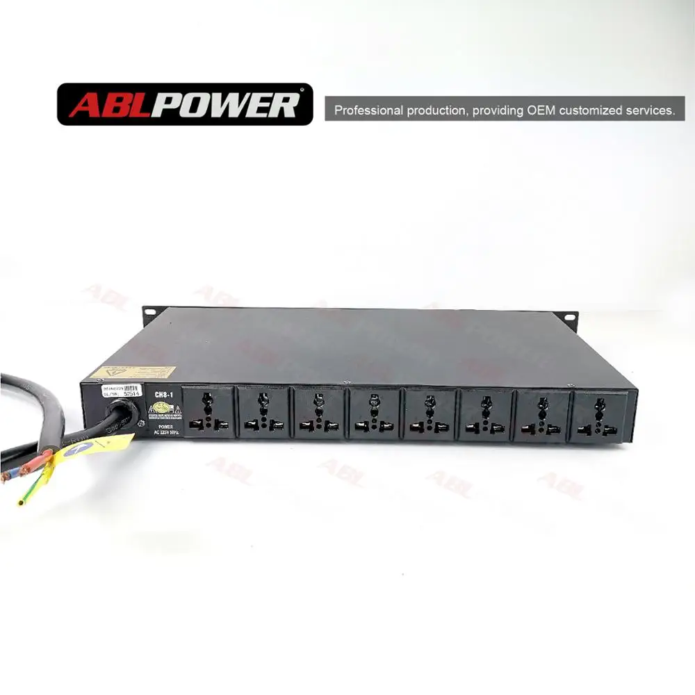 ktv karaoke system Power Supply Sequencer 8 Channels