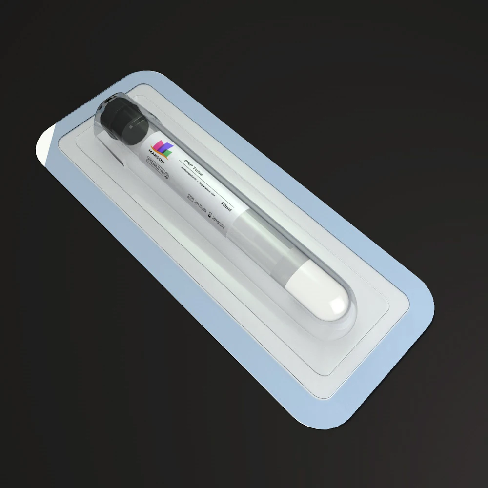 12ML GLASS  Platelet rich plasma Sodium Acid ACD Gel PRP Tube