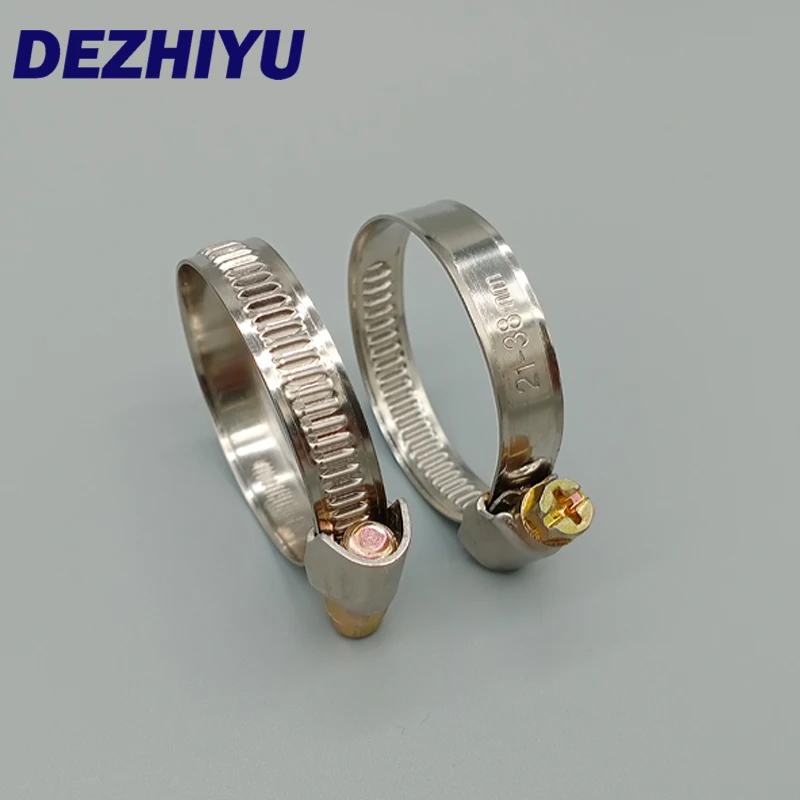 China wholesale price custom Hose clamp german type hose clamp semi-steel hose clamp