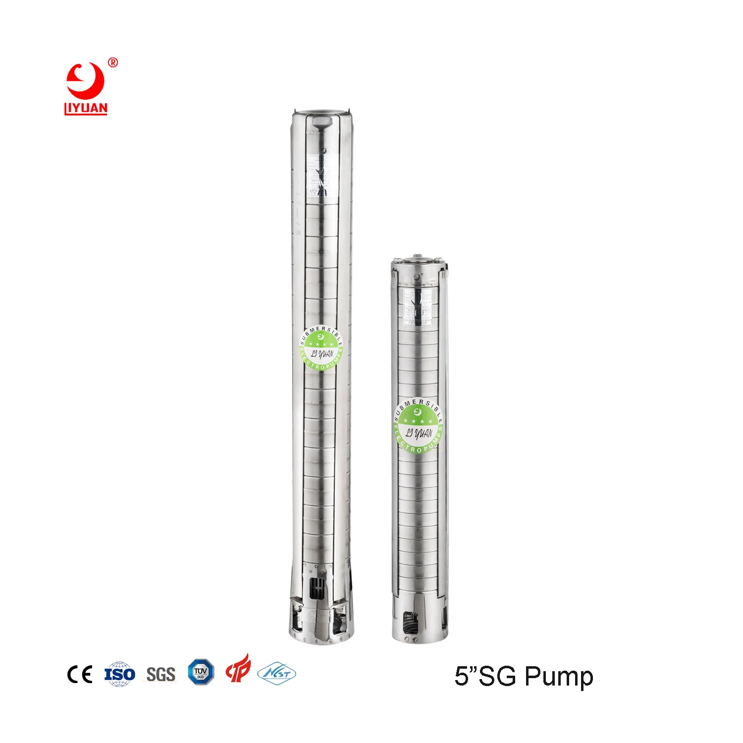 5inch Stainless Steel 10HP 15HP Electric Deep well submersible water pump agriculture