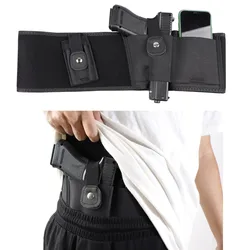 Universal Belly Band Holster for Concealed Carry Neoprene Tactical Gun Holster with magazine pouch