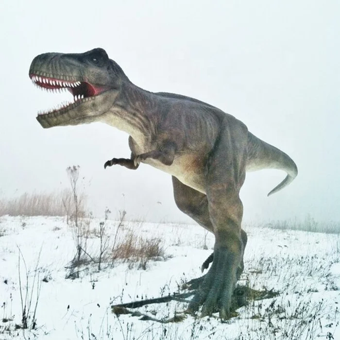 Dino City history museum lifesize robotic dinosaur model