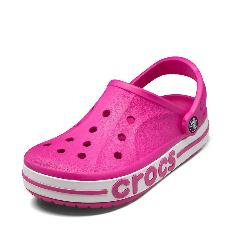 
New hole shoes INS wild student slippers Korean version of non-slip cute casual beach sandals 